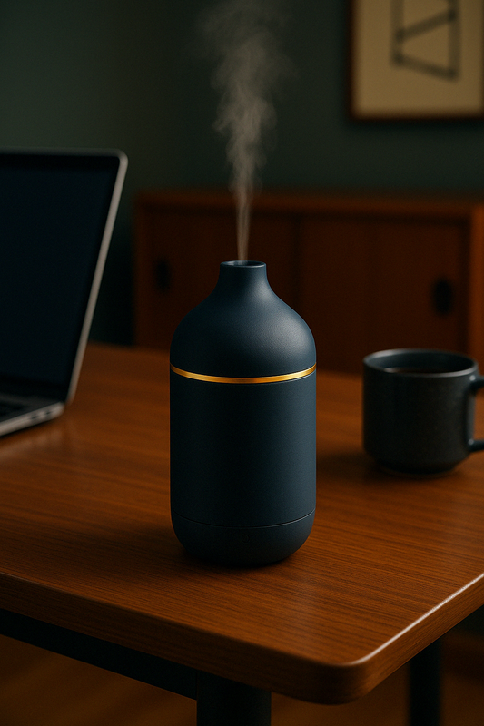 アロマディフューザー Aura Mist Lite – 超音波式&静音USB給電で朝のLucky Ritual